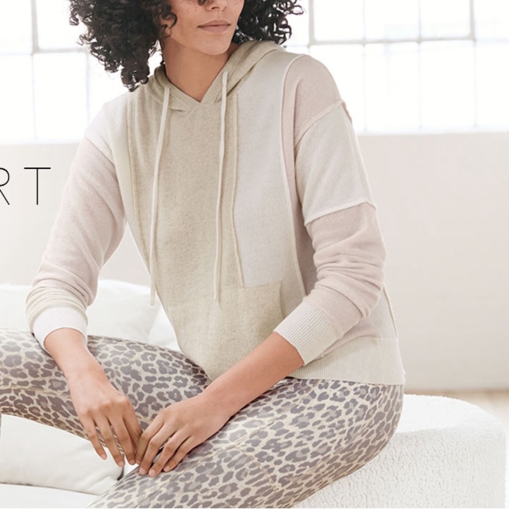 NWT Johnny Was Calme Cashmere Patchwork Hoodie - Picture 1 of 6